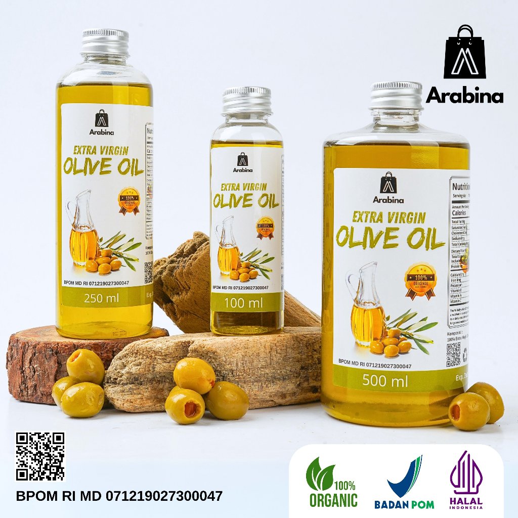 

RB22 Arabina Minyak Zaitun Extra Virgin Olive Oil Asli EVOO