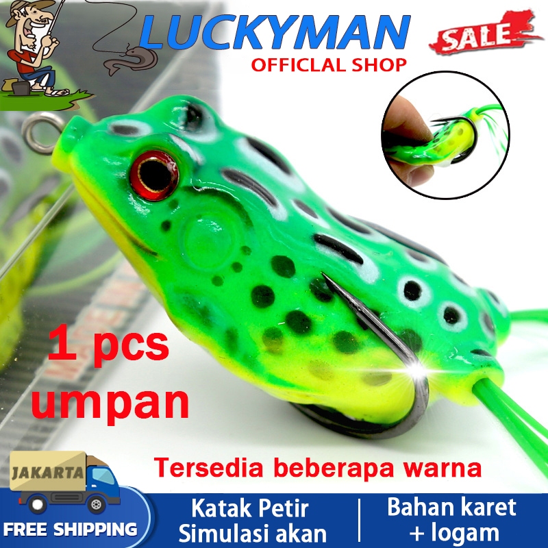 【Hot Sale】Simulasi katak mengambang umpan palsu umpan pancing katak
