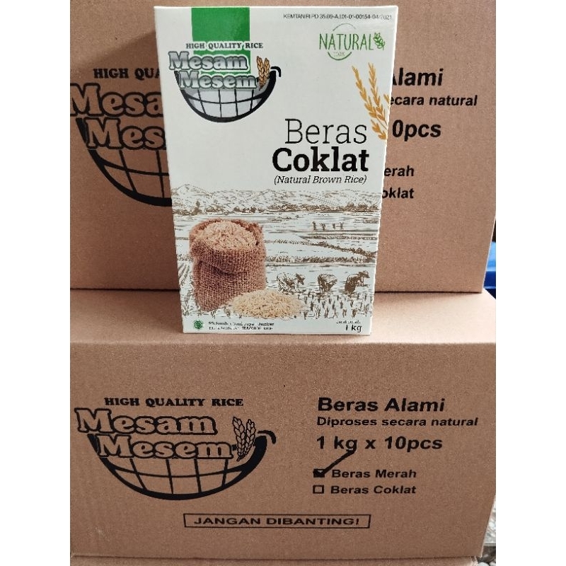 

Beras Coklat Natural Mesam Mesem 1kg