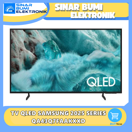 Samsung 43Q7F QLED Smart TV 43 Inch 4K UHD Vision AI - QA43Q7FAAKXXD / QA43Q7F