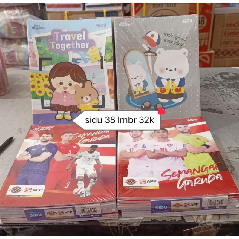 

Buku Tulis Sidu 1 Pack