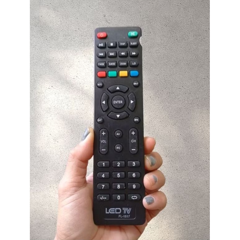 REMOTE TV LED TV XY-1517 SAKURA WEYON ANIMAX DIGITAL