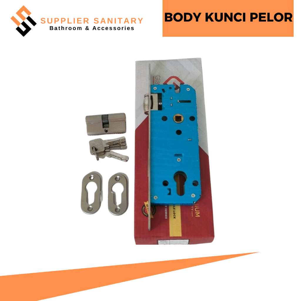BODY KUNCI PELOR/SLINDER KUNCI PINTU STENLIES SUS 304