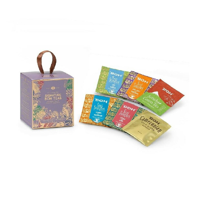 

BOH Signature Teas Mix Seri Songket Fruit Flavored Tea Per Sachet Teh Buah BOH Campur