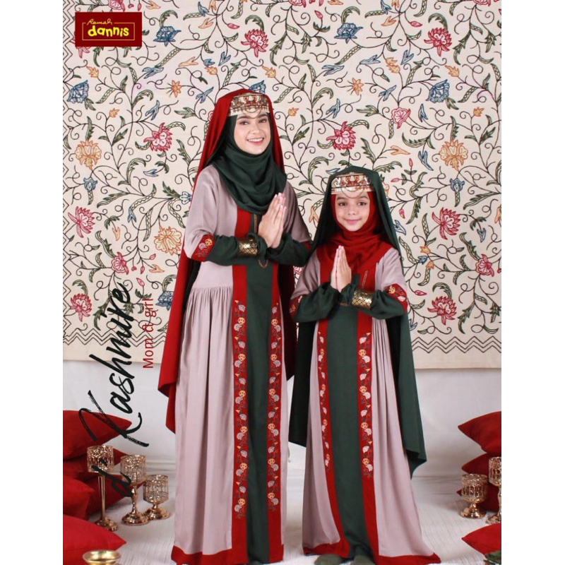 Jubah Anak/Baju Muslim Anak Perempuan D’Khasmire by Dannis