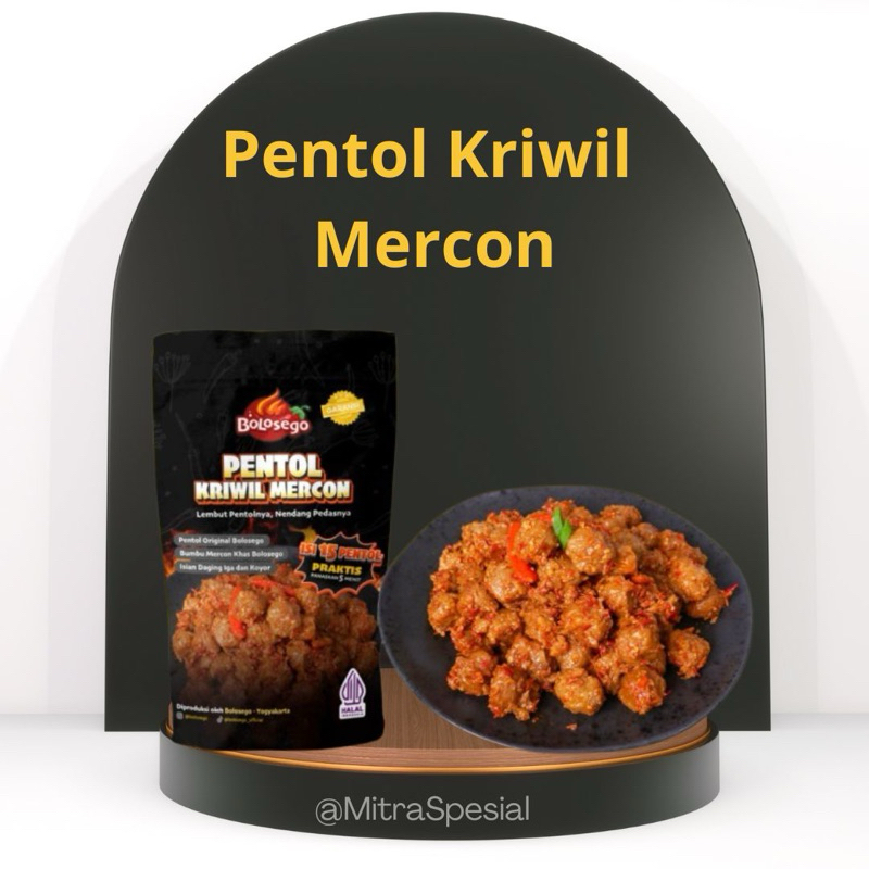 

Pentol Kriwil Mercon Khas Jogja By Bolosego