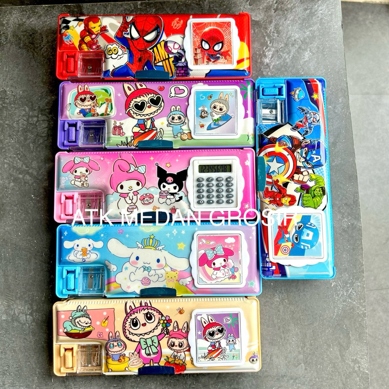 

KOTAK PENSIL MAGNET + KALKULATOR MURAH KARAKTER