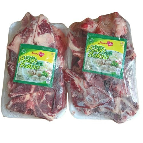 

tulang iga gondrong 1 kg free bumbu kuah bakso