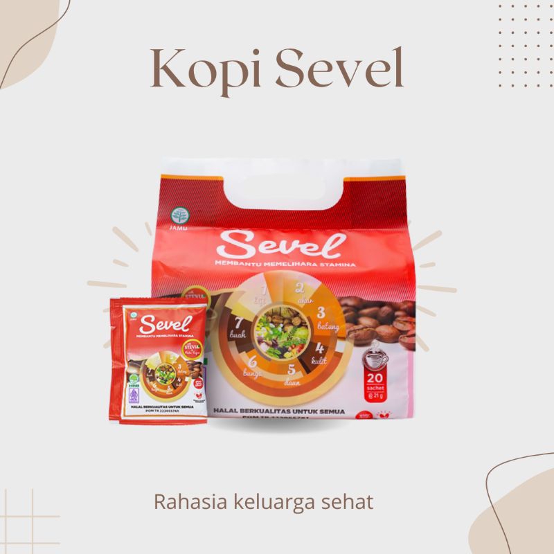 

Kopi Sevel Kopi 7 Elemen Original 100%