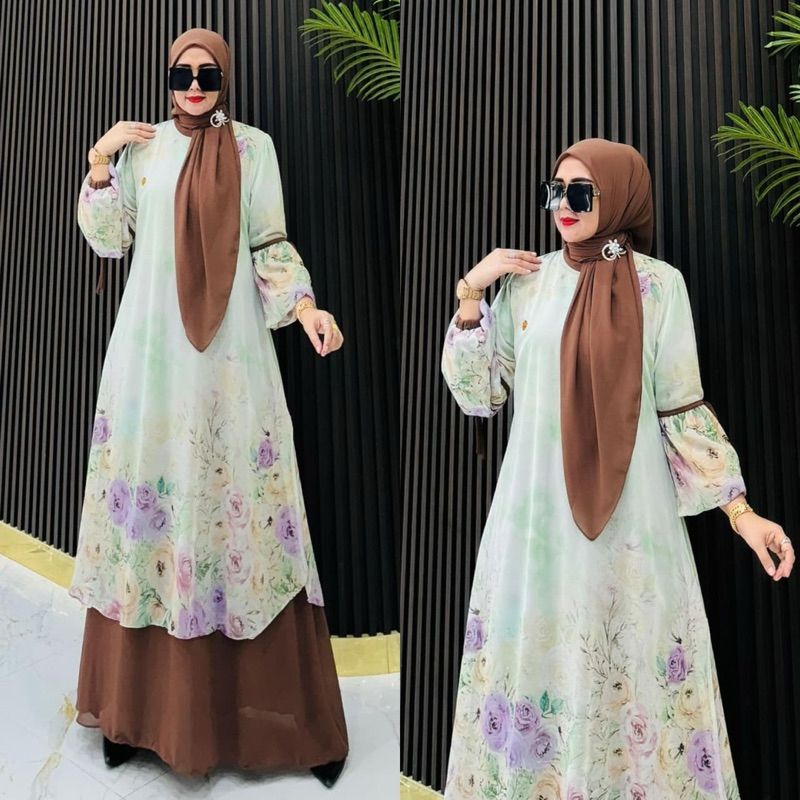 KHASANAH MELAYU GAMIS SET SEGI EMPAT / M Nabil Syari / COD