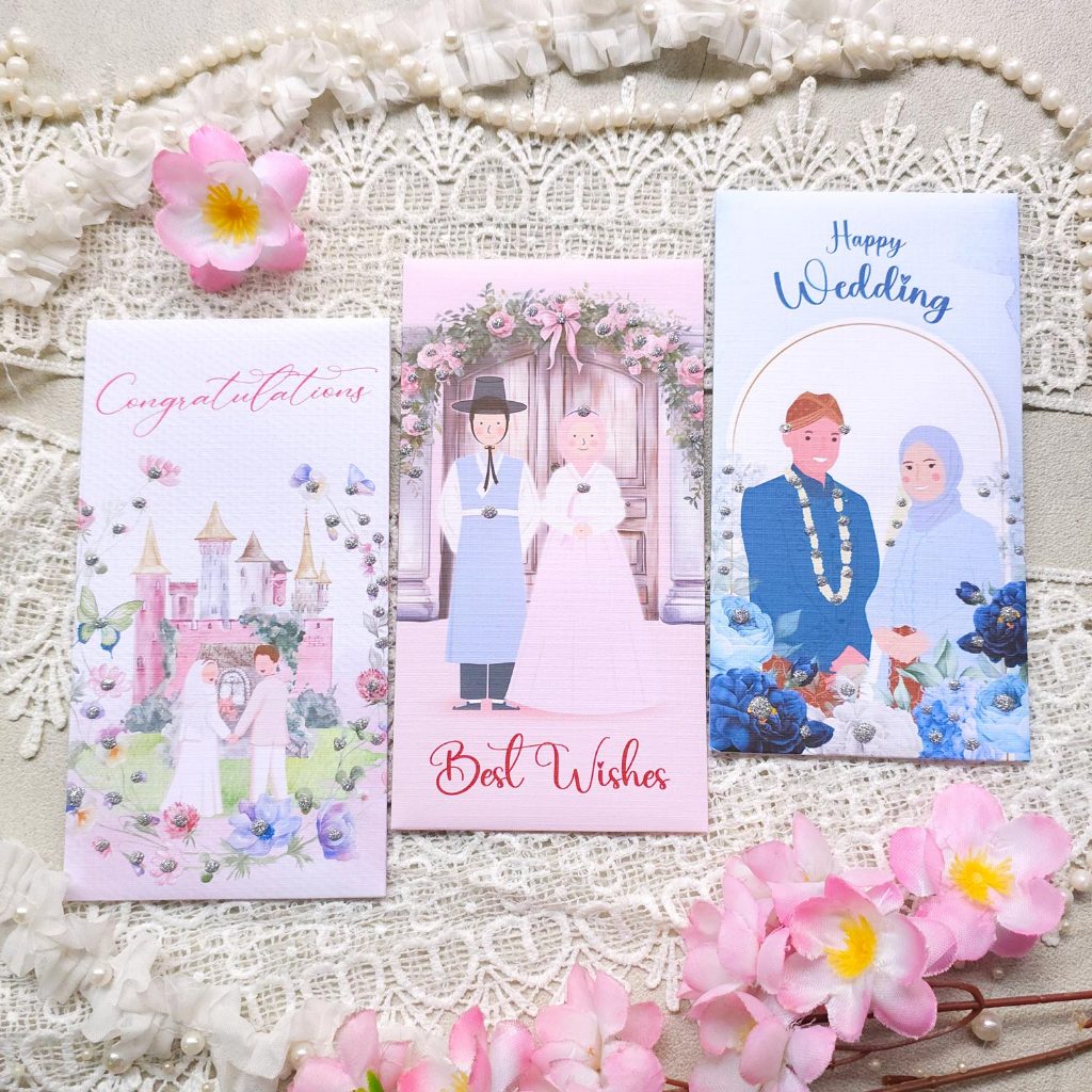 

ANGPAO / AMPLOP wedding HIJAB / JILBAB / MUSLIM / pakaian ADAT untuk pernikahan READY STOK