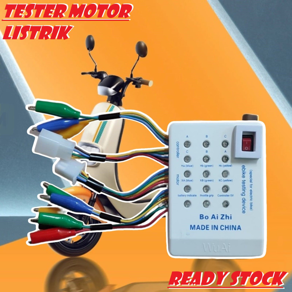 Bike Scooter Motor Tester tester controller BLDC TESTER tester controller sepeda listrik tester cont