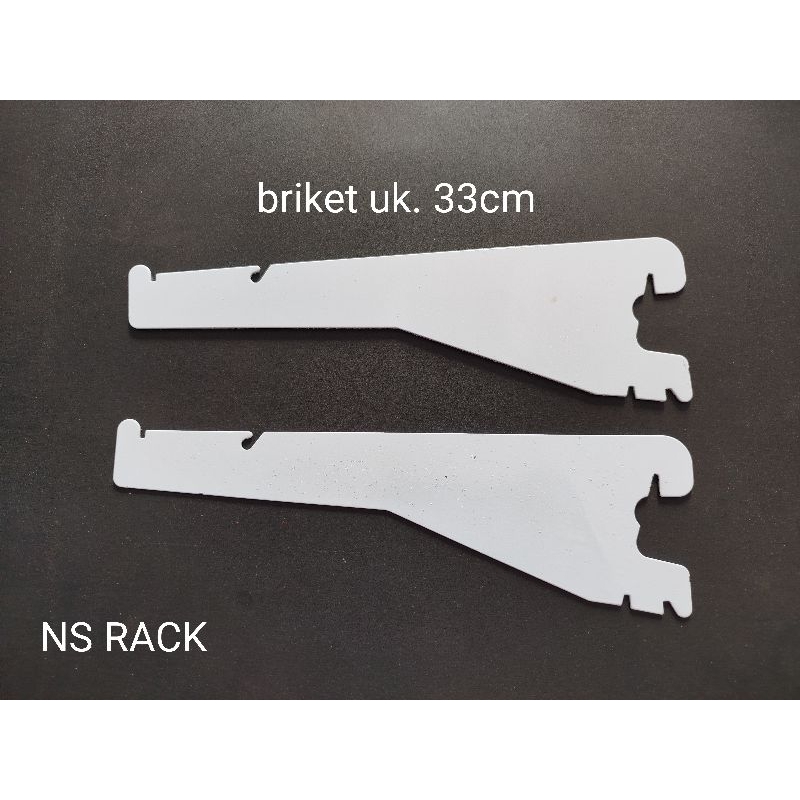 Bracket Penyangga Shelving Rak Gondola Minimarket Termurah