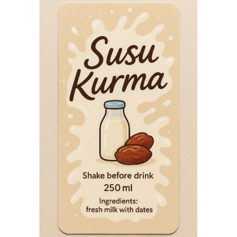 

Susu kurma (Milk Dates)