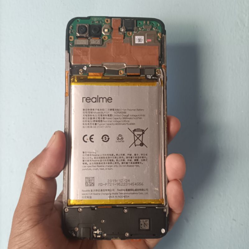 HP HANDPHONE UNIT REALME C2 RAM 3/32 GB MINUS ( CEK DESKRIPSI )