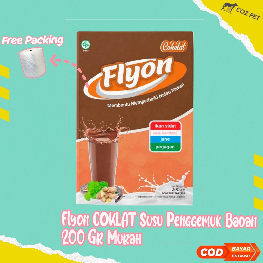 

Susu Flyon COKLAT Susu Penggemuk Badan Dan Penambah Nafsu Makan Original Vitamin Penggemuk Badan Herbal