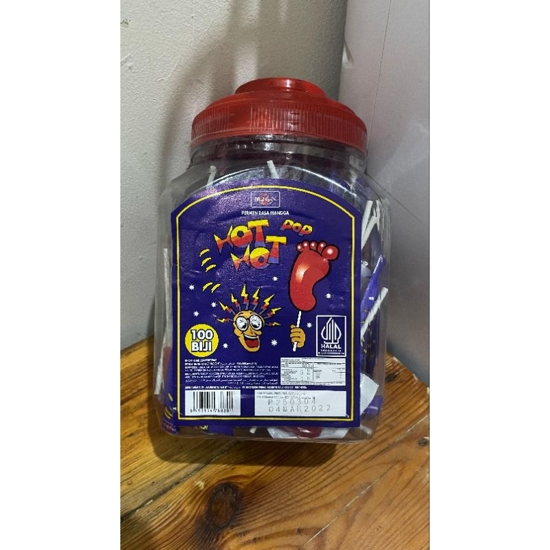 

Permen Kaki Hot Hot POP