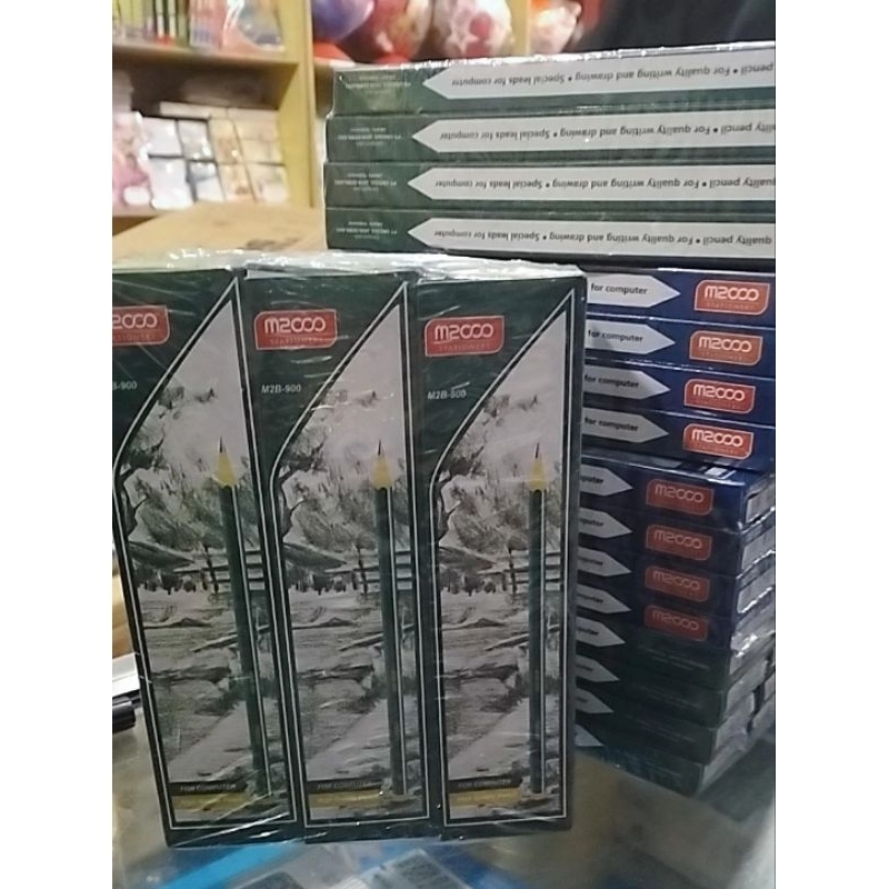 

Jual Pensil Murah 2B M2000 | isi 12 per kotak
