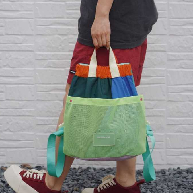 BTV Tas Fashion Kain Backpack Ransel