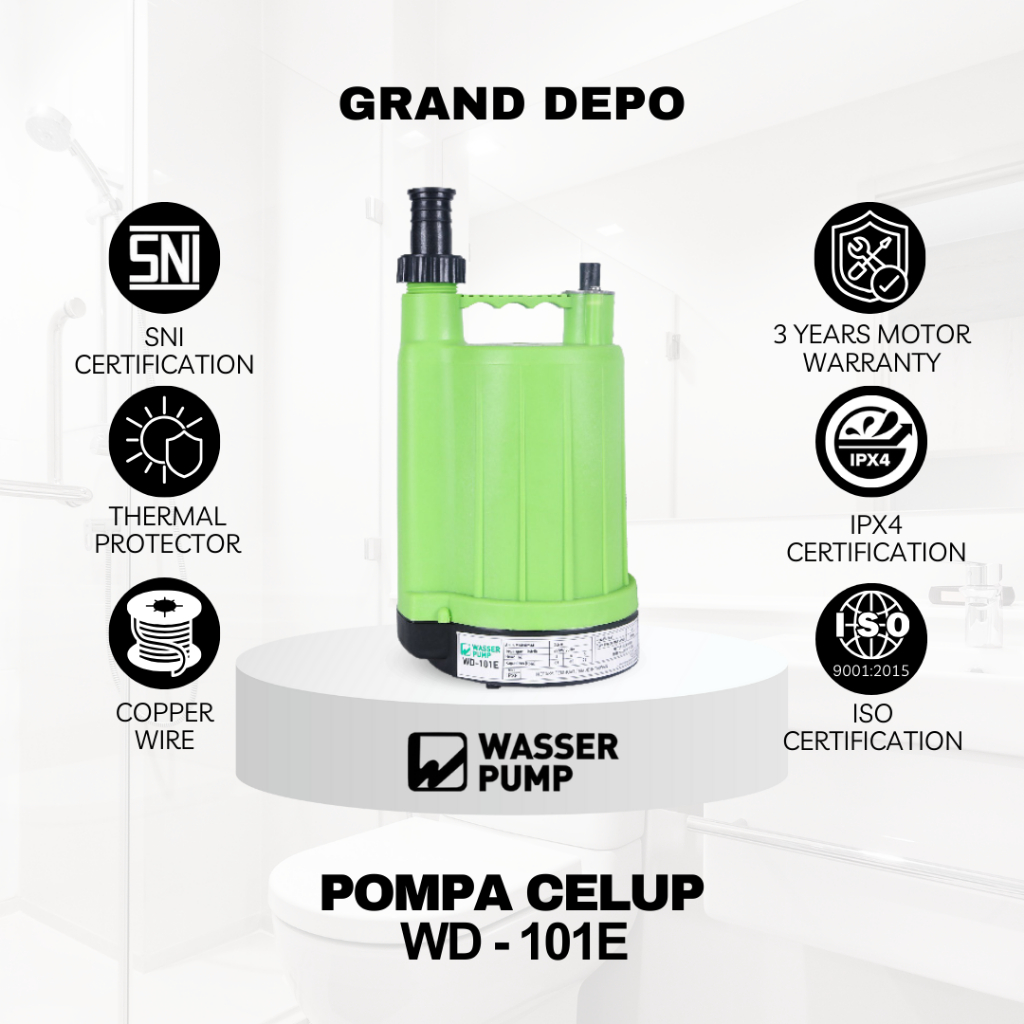Wasser Pompa Air Celup WD 101E / Pompa Celup Wasser