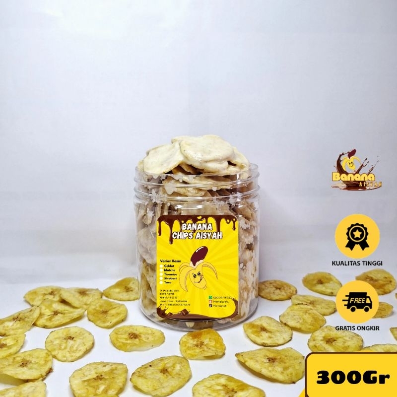 

Keripik Pisang Lumer Premium 300gram
