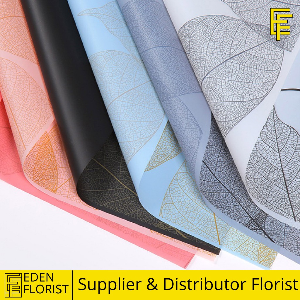 

EdenFlorist Kertas Buket Bunga Cellophane Flower Wrapping Waterproof Hand Bouquet Kertas Kado Ecer KB6065