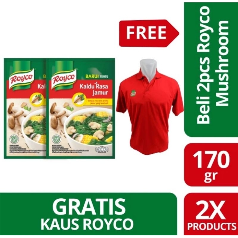 

Royco Kaldu Jamur 170gr isi 2 Free Laos Royco