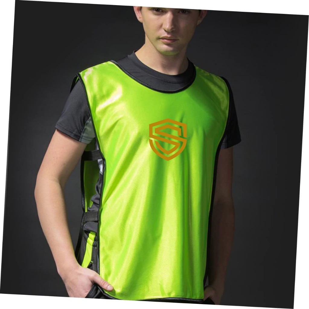 Rompi Futsal Pemain Stuvco Rompi Cadangan Training Sepak Bola Takraw Dewasa Olahraga Pria Wanita