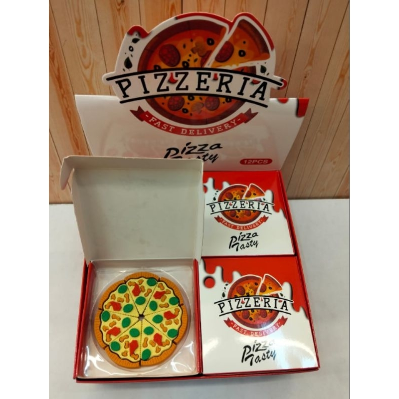 

1 BOX PENGHAPUS PIZZA ISI 12 KOTAK