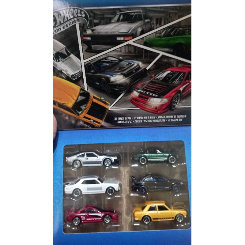 Hotwheels 6 Pack JDM