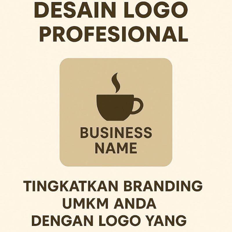 Jasa desain logo usaha/umkm