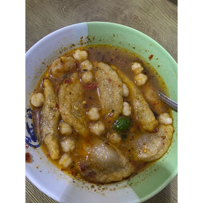 cireng isi (kuah)