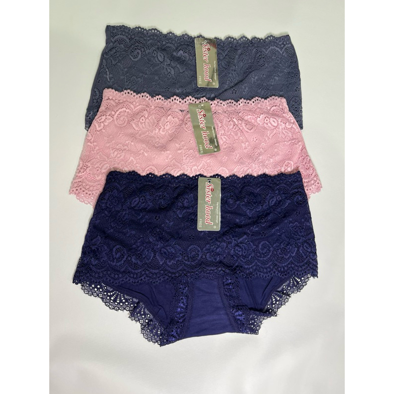 NUMERA CLOSET - SISTERHOOD CD KATUN BAMBOO / SISTERHOOD CELANA DALAM / CELANA DALAM MOTIF RENDA PREM