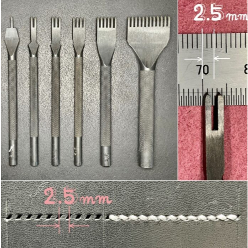 

2.5mm Diamond - OKA Factory - Hole Punches - prong pricking