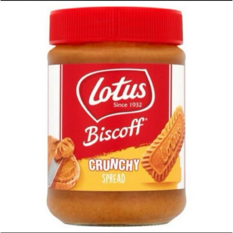 

Lotus Biscoff Crunchy Spread 380gr EXP 2026