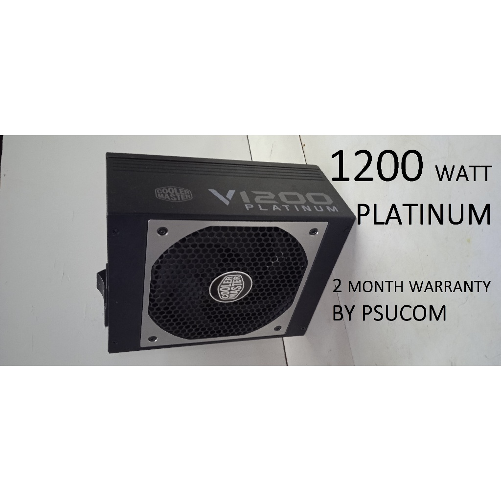 PSU COOLER MASTER V1200 WATT PLATINUM 80 PLUS