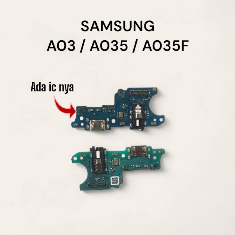inal PapanCas Konektor Samsung A03 / A035 / A035F Original