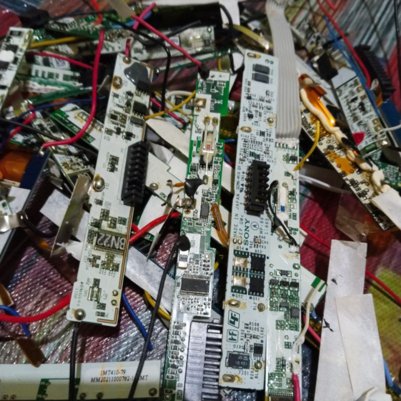 BMS pcb board modul batre bekas laptop ori.