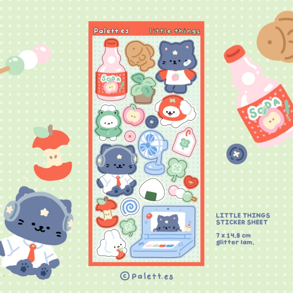 

Palett.es - Little Things Sticker Sheet