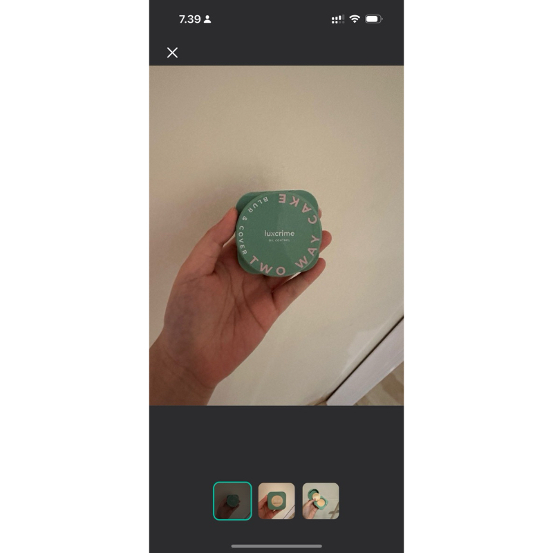 luxcrime preloved bedak padat