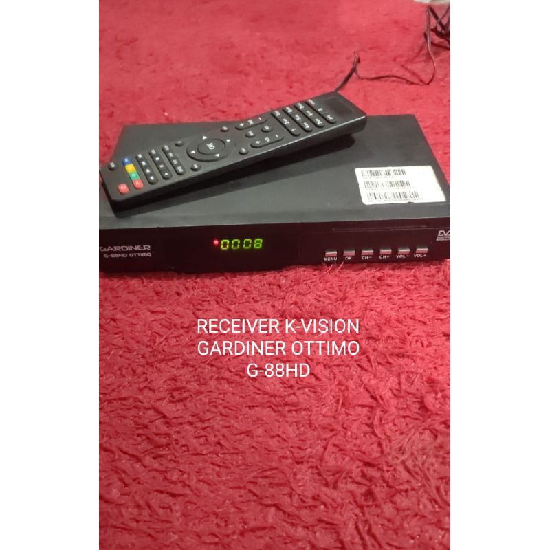RECEIVER K-VISION GARDINER OTTIMO G-88HD SECOND