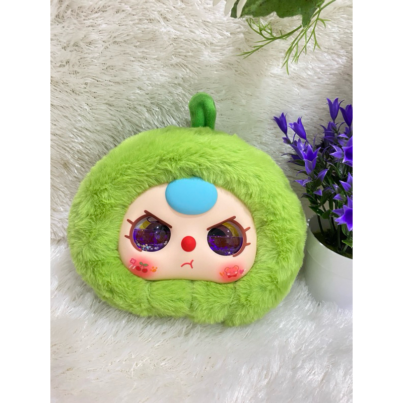 

[Selected] Babythree fruit bag hijau mata air ungu