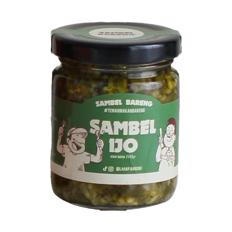 

Lahap Bareng Sambel Ijo 110 gram