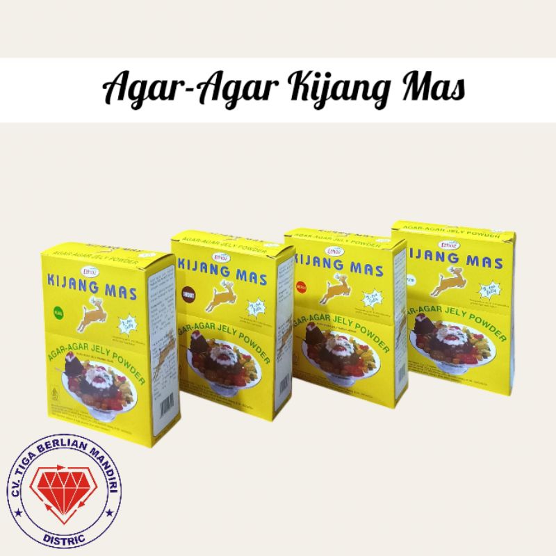 

AGAR AGAR KIJANG MAS 1 PACK