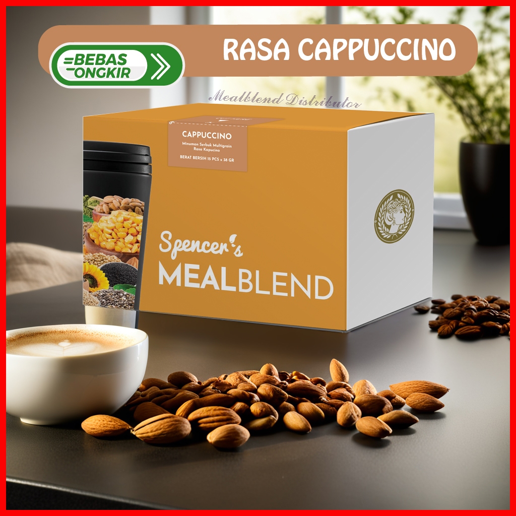 

Spencer Mealblend Minuman Bubuk Instan Tinggi Protein dan Serat Untuk Diet Sehat Rendah Kalori