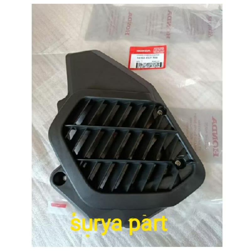 cover radiator PCX150 tutup radiator PCX150 K97 original 19150K97T00