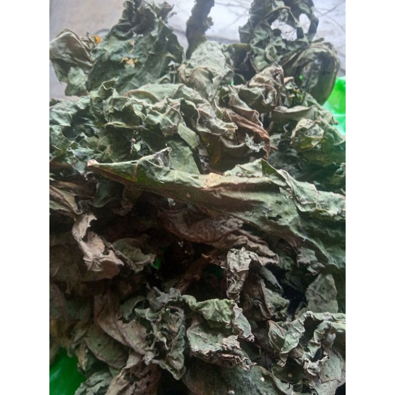 

daun pepaya kering bahan herbal akami per 200 grm