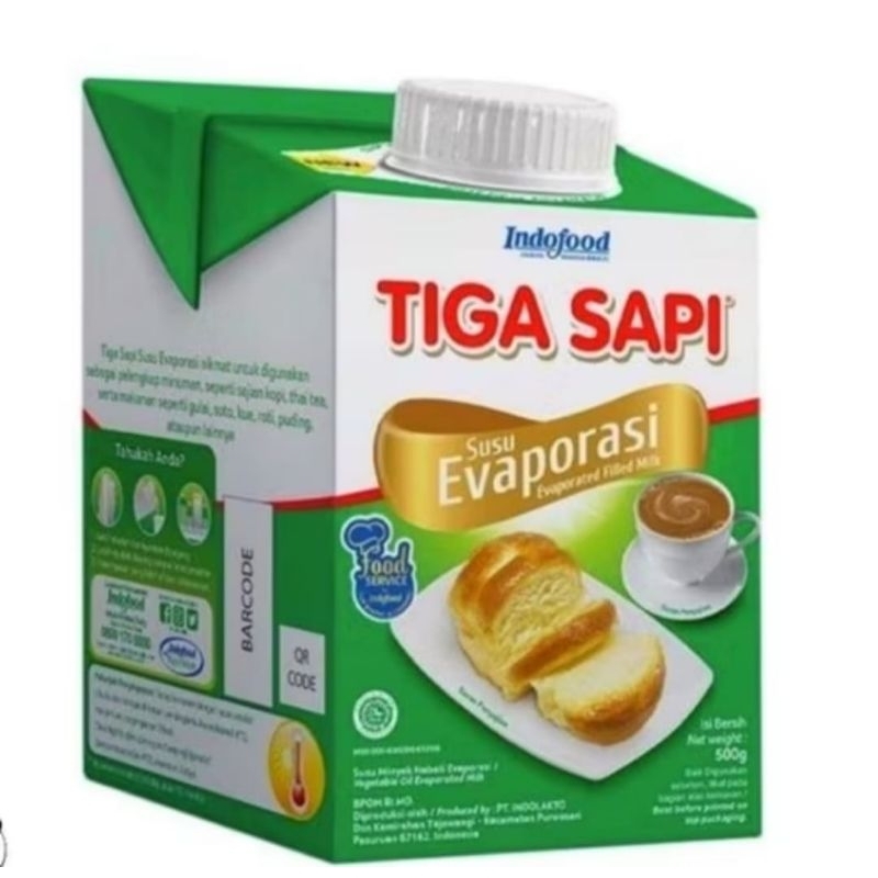 

Susu Evaporasi Tiga Sapi 500gram