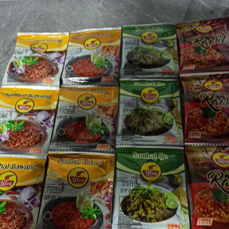 

sambal sachet