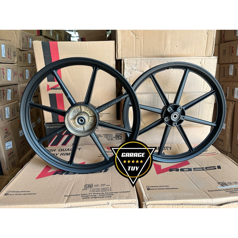 velg racing V Rossi swan palang 8 Honda supra x lama ,supra fit lama ring 17x140/160